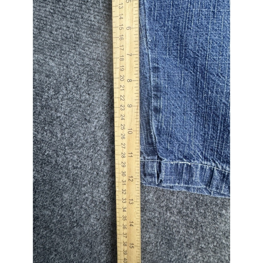 Y2K Brooklyn Xpress Mens Size 34x 12.5" Denim Short Wide Leg Baggy Streetwear - Picture 8 of 10